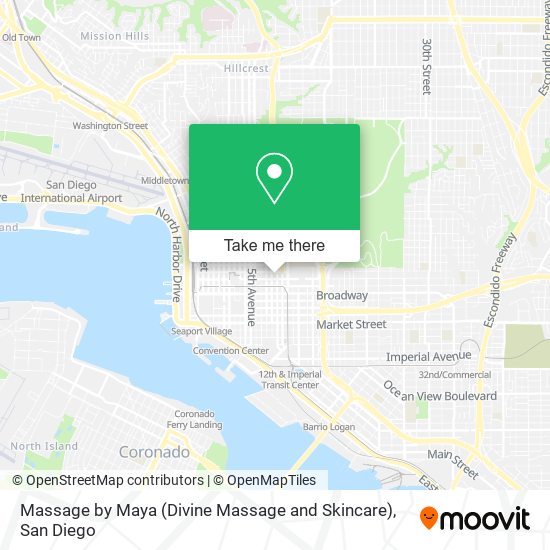 Massage by Maya (Divine Massage and Skincare) map