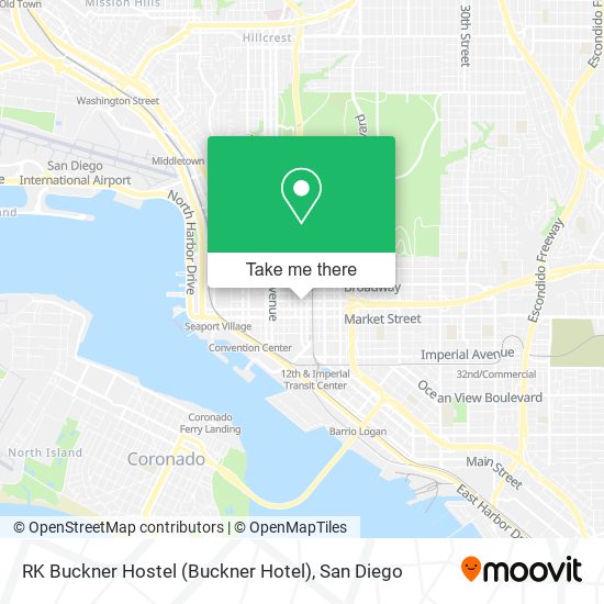 Mapa de RK Buckner Hostel (Buckner Hotel)