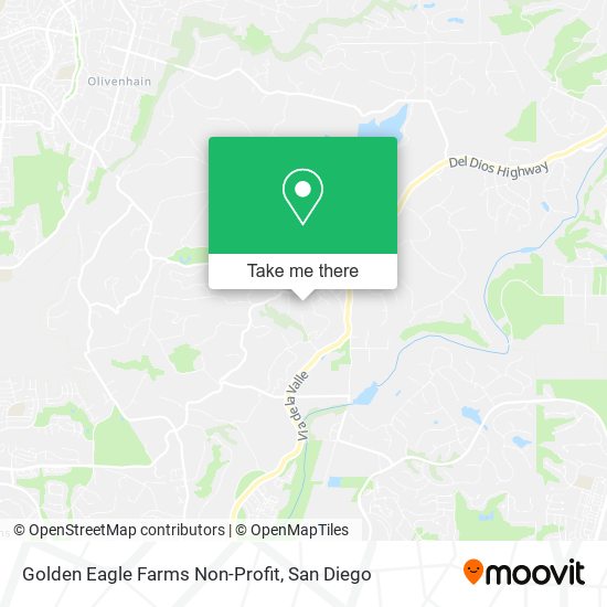 Mapa de Golden Eagle Farms Non-Profit