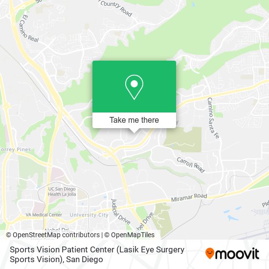 Sports Vision Patient Center (Lasik Eye Surgery Sports Vision) map