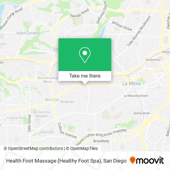 Mapa de Health Foot Massage (Healthy Foot Spa)