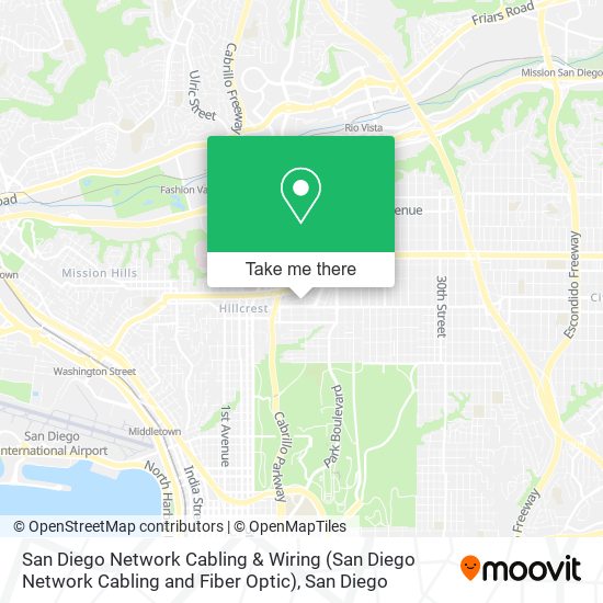 Mapa de San Diego Network Cabling & Wiring (San Diego Network Cabling and Fiber Optic)