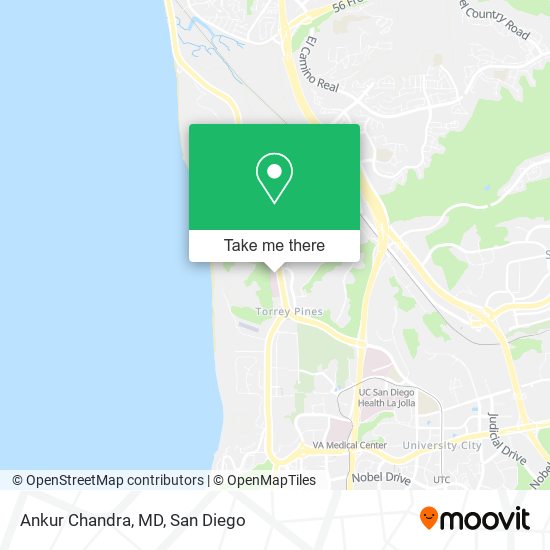 Mapa de Ankur Chandra, MD