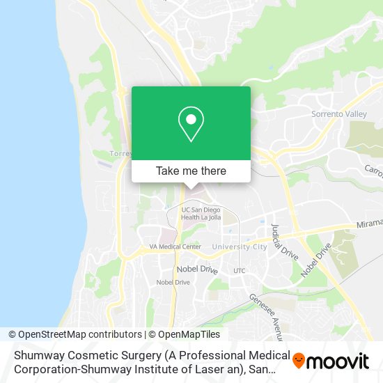 Mapa de Shumway Cosmetic Surgery (A Professional Medical Corporation-Shumway Institute of Laser an)