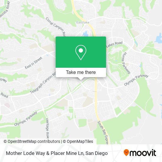 Mother Lode Way & Placer Mine Ln map