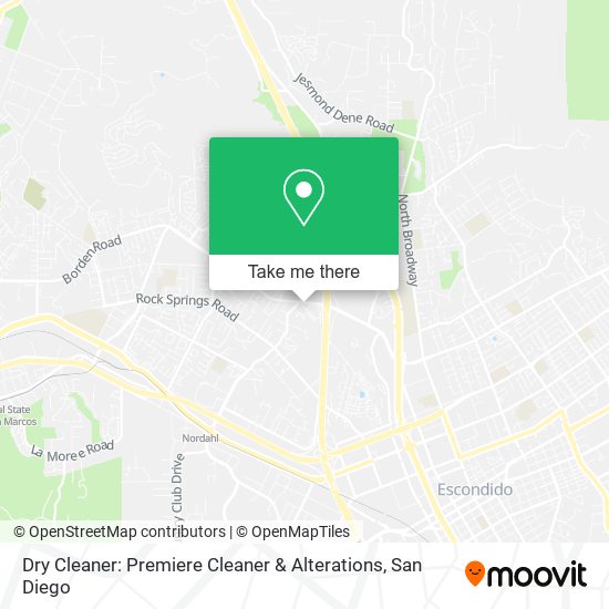 Mapa de Dry Cleaner: Premiere Cleaner & Alterations