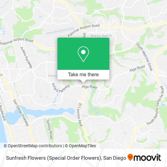 Sunfresh Flowers (Special Order Flowers) map