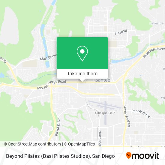 Beyond Pilates (Basi Pilates Studios) map