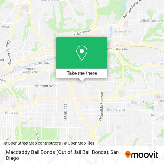 Macdaddy Bail Bonds (Out of Jail Bail Bonds) map