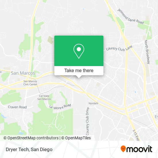 Dryer Tech map