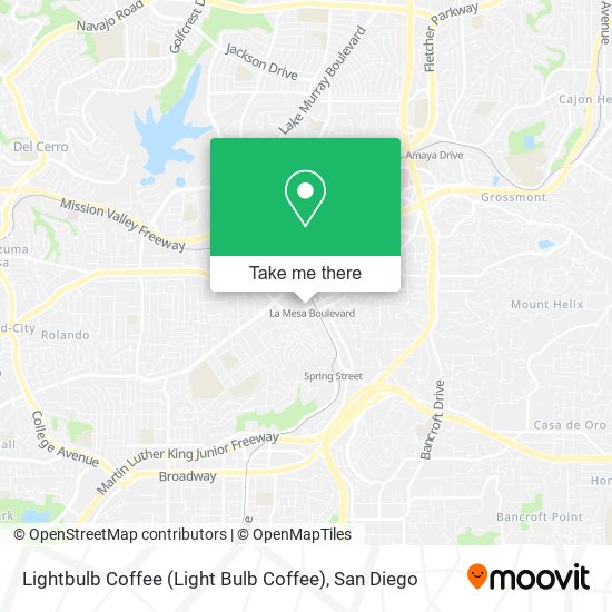 Lightbulb Coffee (Light Bulb Coffee) map