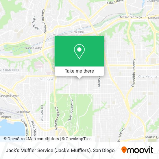 Jack's Muffler Service (Jack's Mufflers) map