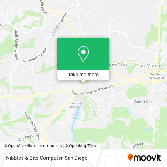 Nibbles & Bits Computer map