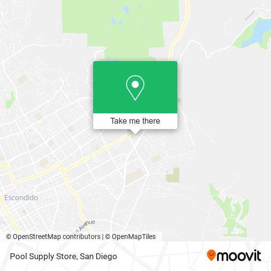 Mapa de Pool Supply Store