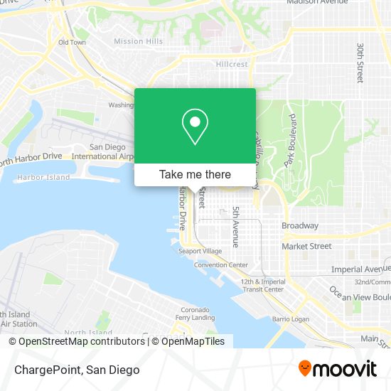 ChargePoint map