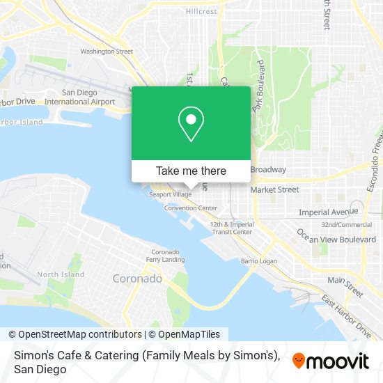 Mapa de Simon's Cafe & Catering (Family Meals by Simon's)