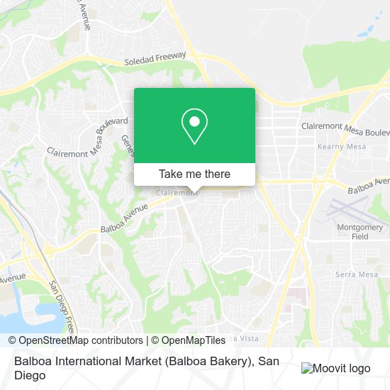 Balboa International Market (Balboa Bakery) map