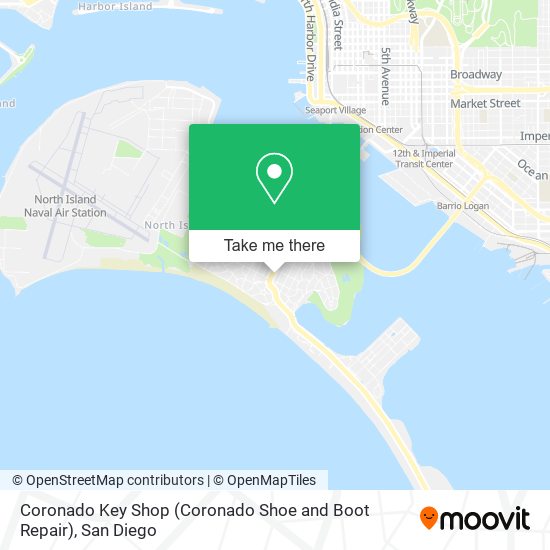 Coronado Key Shop (Coronado Shoe and Boot Repair) map