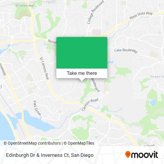 Mapa de Edinburgh Dr & Inverness Ct