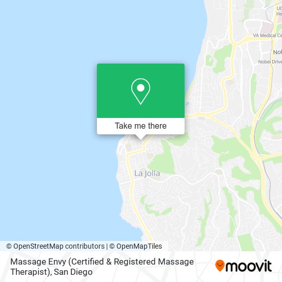 Mapa de Massage Envy (Certified & Registered Massage Therapist)