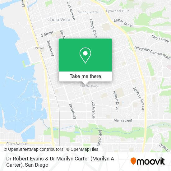 Dr Robert Evans & Dr Marilyn Carter (Marilyn A Carter) map