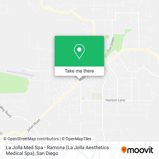 La Jolla Med Spa - Ramona (La Jolla Aesthetics Medical Spa) map