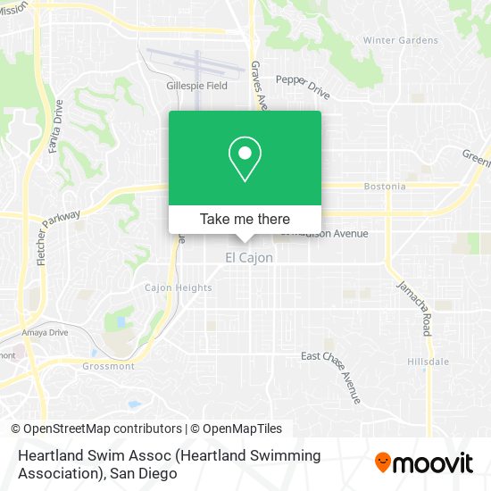 Heartland Swim Assoc (Heartland Swimming Association) map