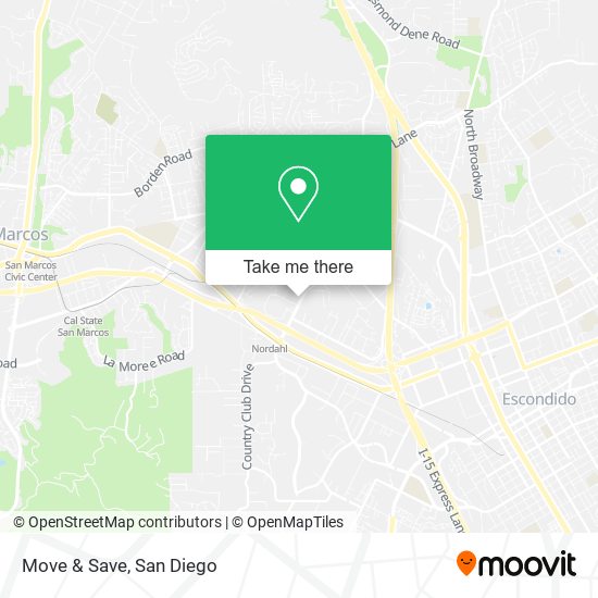 Move & Save map