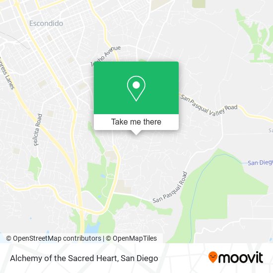 Alchemy of the Sacred Heart map