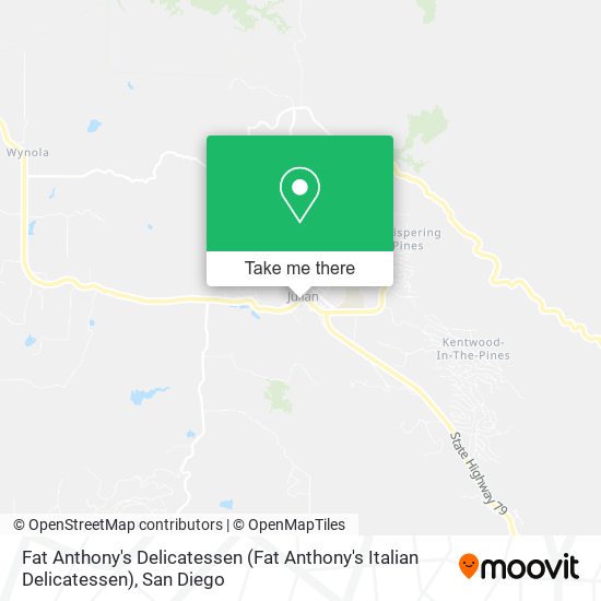 Fat Anthony's Delicatessen map