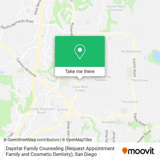 Daystar Family Counseling (Request Appointment Family and Cosmetic Dentisty) map