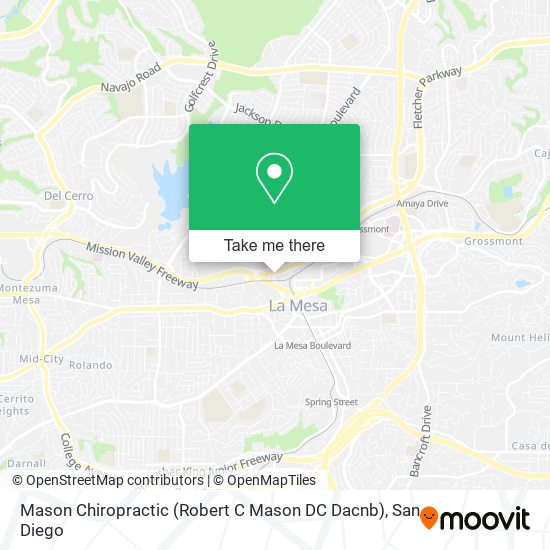 Mapa de Mason Chiropractic (Robert C Mason DC Dacnb)