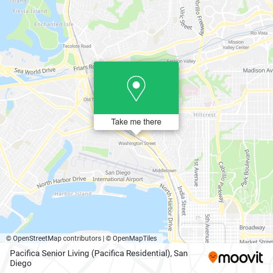 Pacifica Senior Living (Pacifica Residential) map