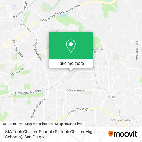 SIA Tech Charter School (Siatech Charter High Schools) map