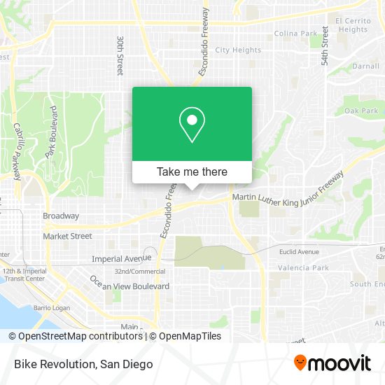 Bike Revolution map