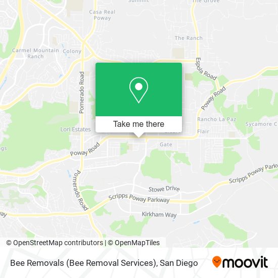 Mapa de Bee Removals (Bee Removal Services)