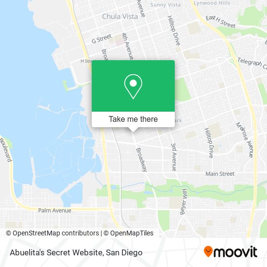 Mapa de Abuelita's Secret Website