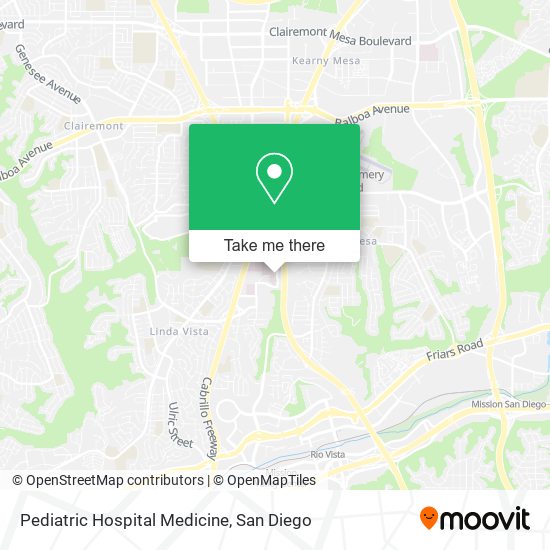 Pediatric Hospital Medicine map