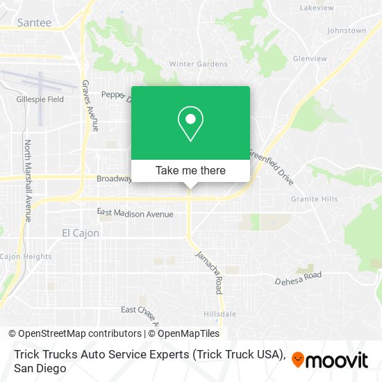 Mapa de Trick Trucks Auto Service Experts (Trick Truck USA)