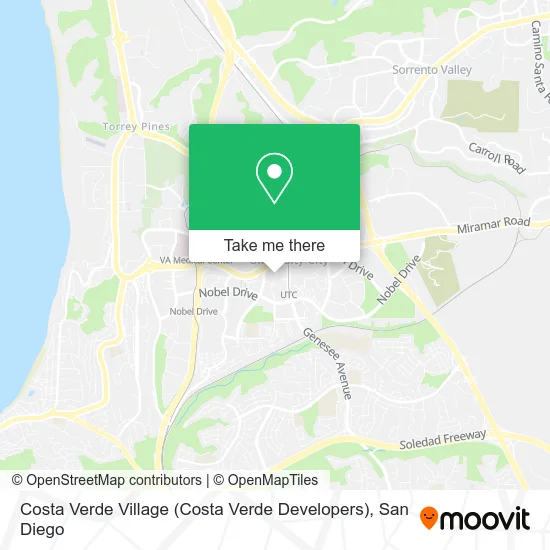Mapa de Costa Verde Village (Costa Verde Developers)