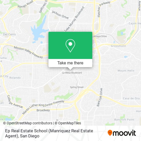 Ep Real Estate School (Manriquez Real Estate Agent) map