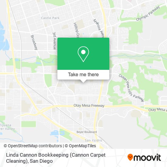 Mapa de Linda Cannon Bookkeeping (Cannon Carpet Cleaning)