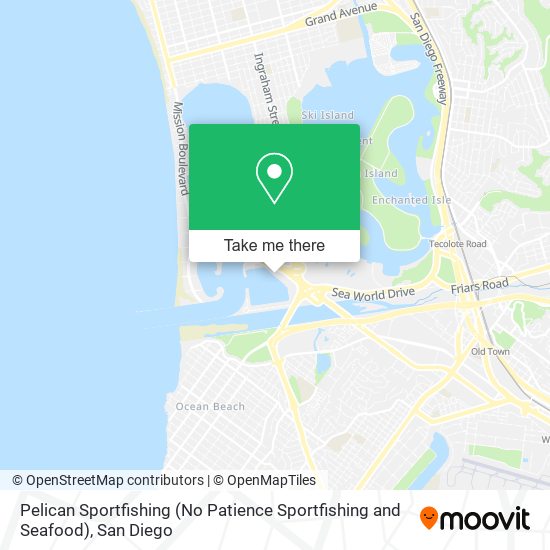 Mapa de Pelican Sportfishing (No Patience Sportfishing and Seafood)