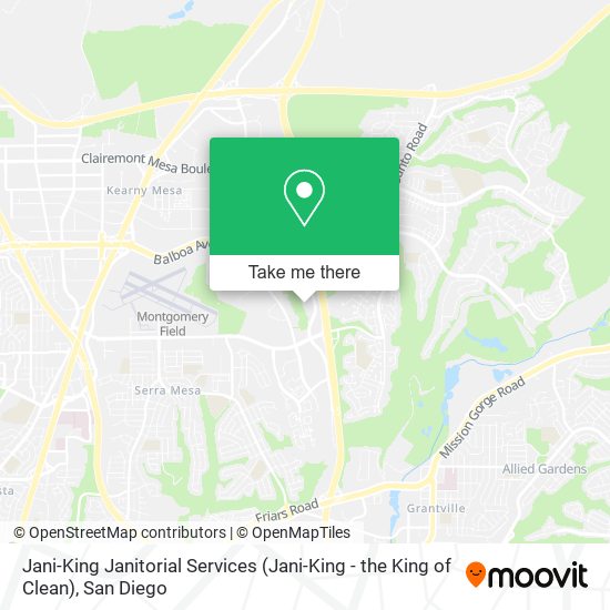 Mapa de Jani-King Janitorial Services (Jani-King - the King of Clean)