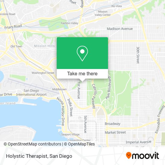 Mapa de Holystic Therapist
