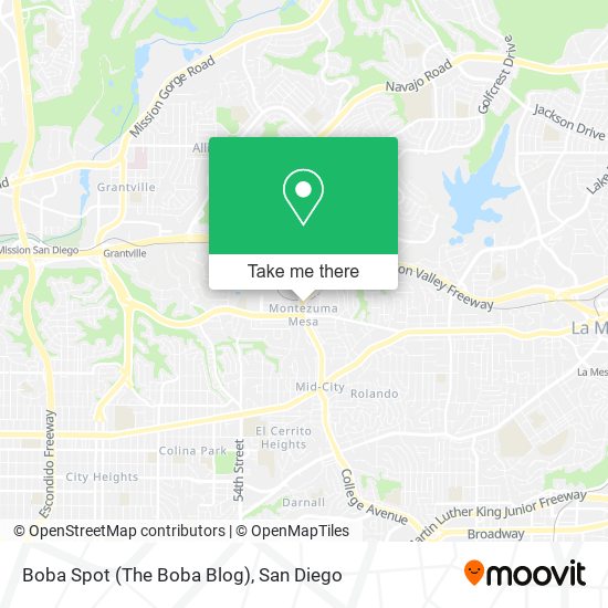 Mapa de Boba Spot (The Boba Blog)