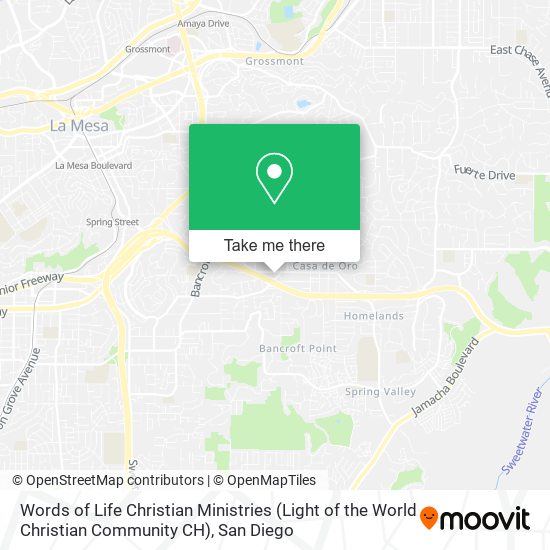 Mapa de Words of Life Christian Ministries (Light of the World Christian Community CH)