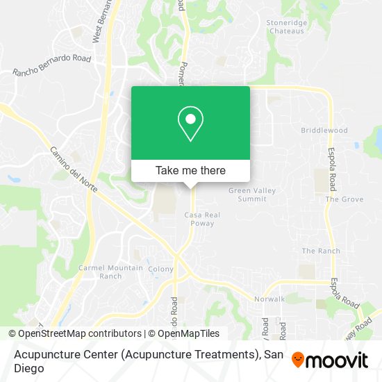 Mapa de Acupuncture Center (Acupuncture Treatments)