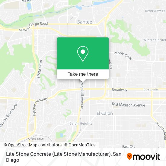 Lite Stone Concrete (Lite Stone Manufacturer) map