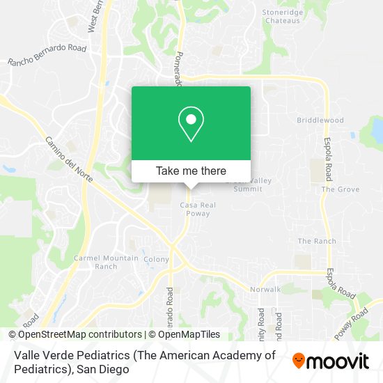 Valle Verde Pediatrics (The American Academy of Pediatrics) map